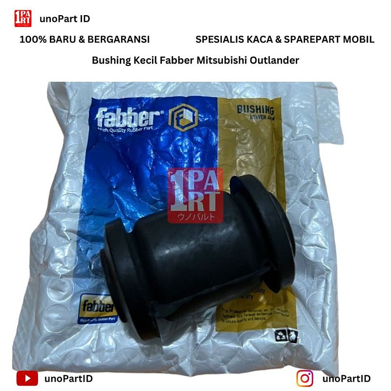 Karet Bush Bushing Lower Arm Sayap Kecil Mitsubishi Outlander 10-ON MN125871 4013-A491 - foto 3