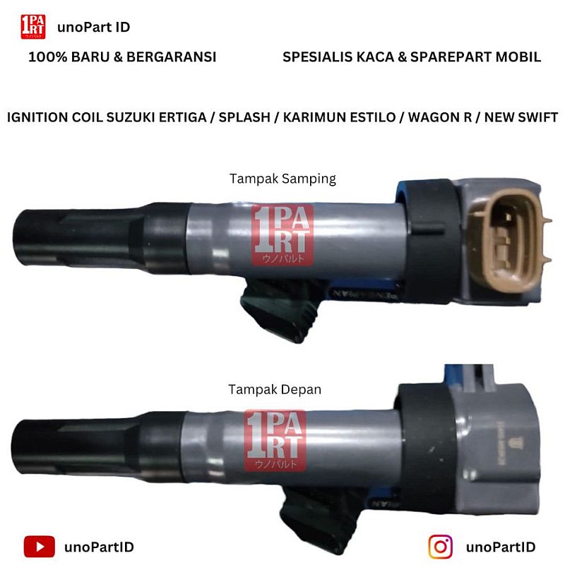 Koil Ertiga Splash Karimun Estilo Wagon R New Swift Ignition Coil - foto 2