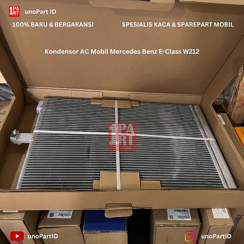Kondensor AC Mobil Mercedes Benz Mercy W212 E200 E250 E300 2009-2014 - foto 4