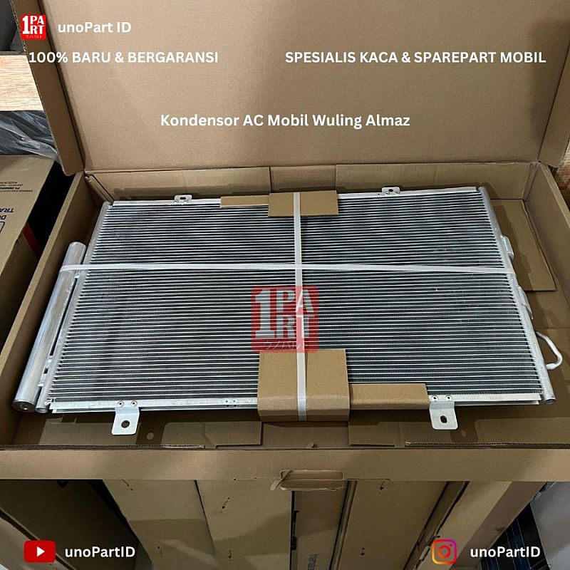 Kondensor AC Mobil Wuling Almaz Condensor Yaruki Original unoPart ID - foto 4