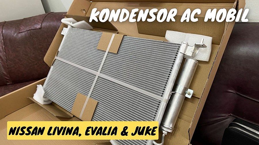 Kondensor AC Mobil Yaruki Nissan Livina, Evalia & Juke by unoPart ID - foto 2