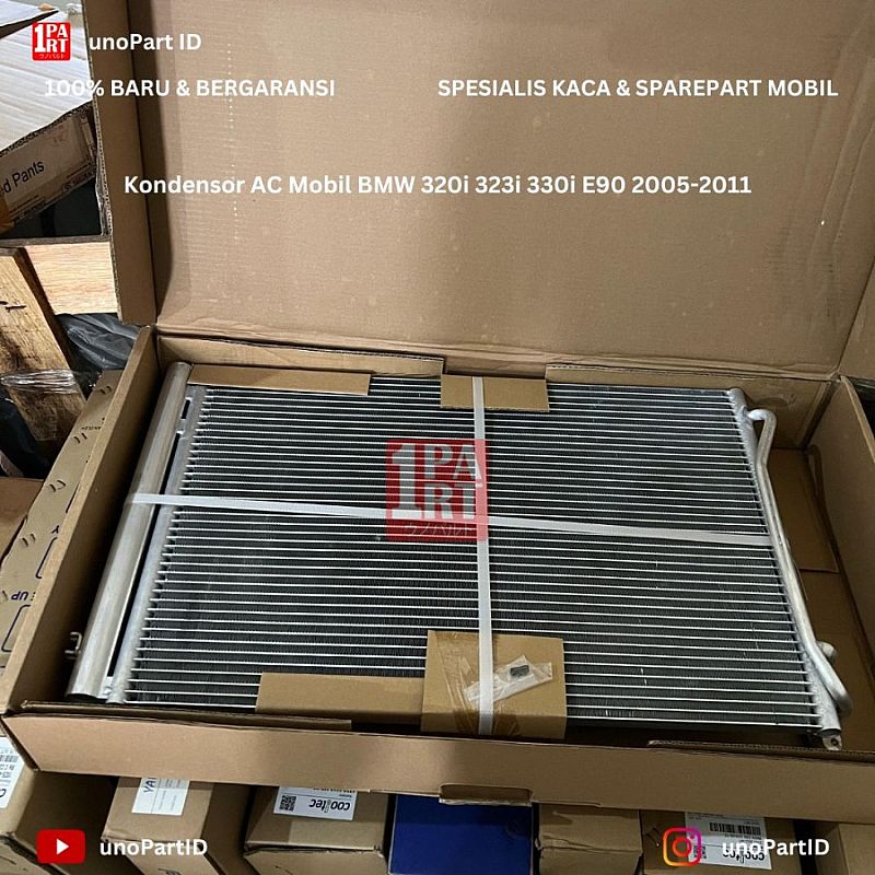 Kondensor Condensor AC Mobil BMW Seri 3 320i 323i 330i E90 2005-2011 unoPart ID - foto 3
