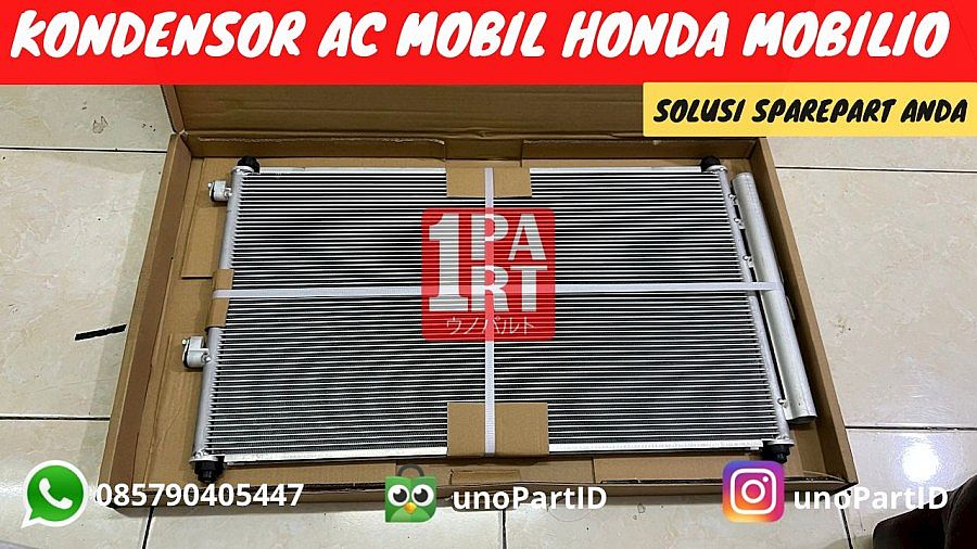 Kondensor Condensor AC Mobil Yaruki Honda Mobilio BRV BR-V by unoPartID - foto 4