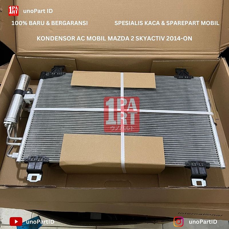 Kondensor Condensor AC Mobil Yaruki Mazda 2 Skyactiv 2014-ON by unoPartID - foto 5