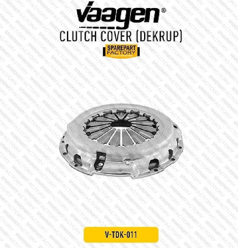 Kopling Clutch Cover Dekrup Matahari Vaagen Toyota Fortuner Hilux 04-15 Diesel SNI KAN OEM 31210-0K190 TDK-018 - foto 4