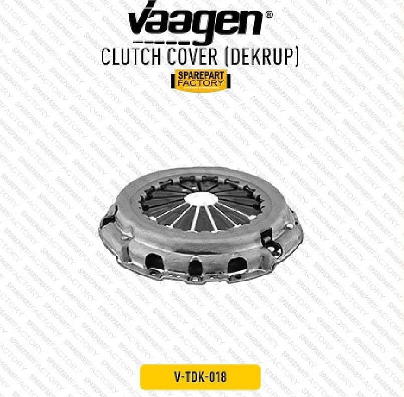 Kopling Clutch Cover Dekrup Matahari Vaagen Toyota Hilux DC Double Cabin Vigo / Fortuner 2005-2015 Diesel / Hiace Commuter 2013-Ke Atas 2KD-FTV SNI KAN OEM 31210-0K040 312100K040 - foto 5