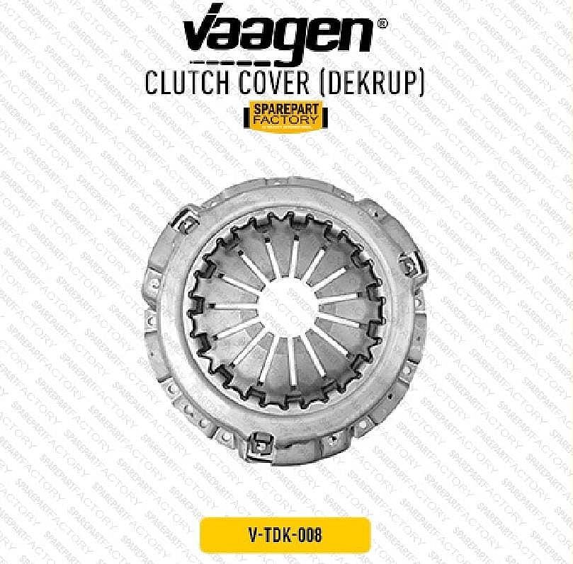 Kopling Clutch Cover Dekrup Toyota Hardtop 2F Bensin 1974-1984 Vaagen - foto 5