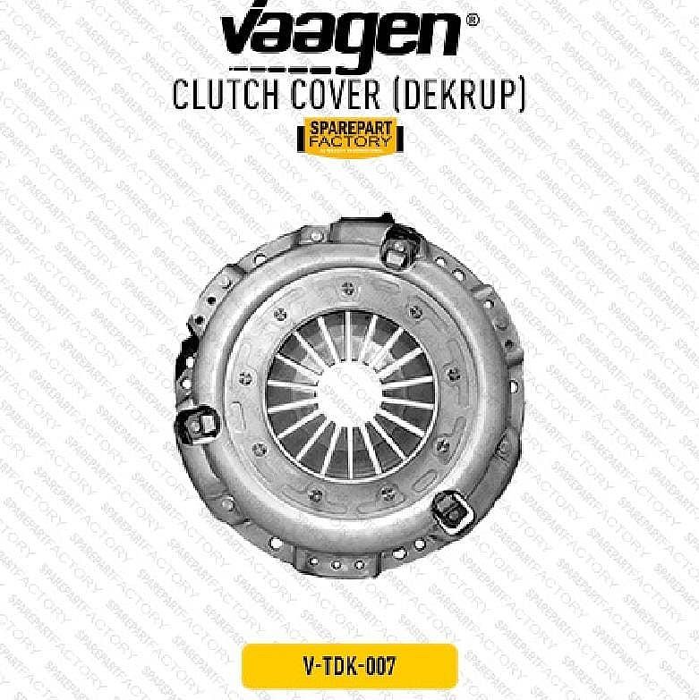 Kopling Clutch Cover Dekrup Toyota Kijang 5K 1.5 87-96 31210-12100 - foto 5