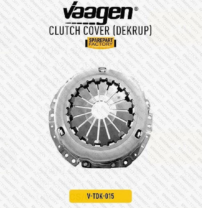 Kopling Clutch Cover Dekrup Toyota Vios / Yaris / Soluna 31210-0A010 - foto 3