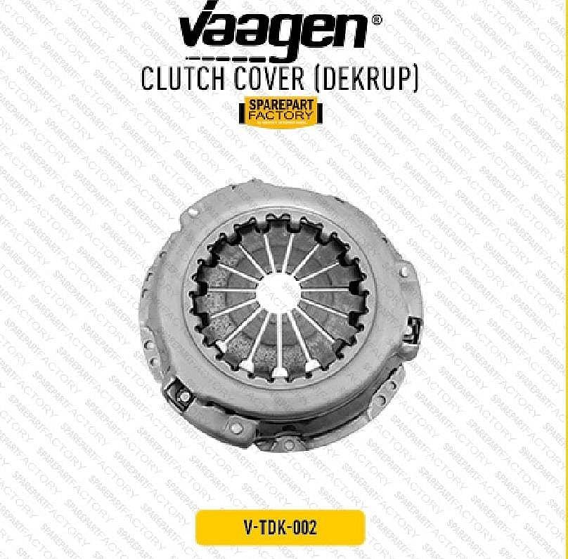 Kopling Clutch Cover Dekrup Vaagen Toyota Innova Old - Reborn 2004-2022 2.0 Bensin / Hilux Bensin 2005-Ke Atas / Hilux Rangga 2.0 2024-Ke Atas 1TR-FE SNI KAN OEM 31210-0K300 31210-0K101 312100K300 312 - foto 2