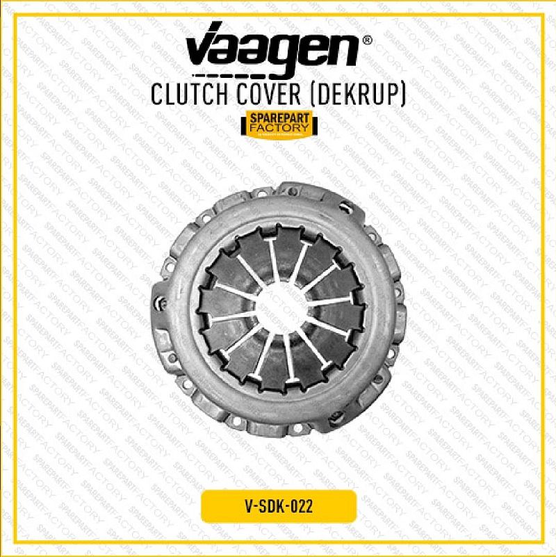 Kopling Set Suzuki SX4 SX-4 X-Over Xover Vaagen Hublo Original Isinya Dekrup Matahari Clutch Cover + Kampas Kopling Clutch Disc+Deklaher Laher Bearing Kopling Clutch Release SNI KAN OEM 22400-B81KOON- - foto 4