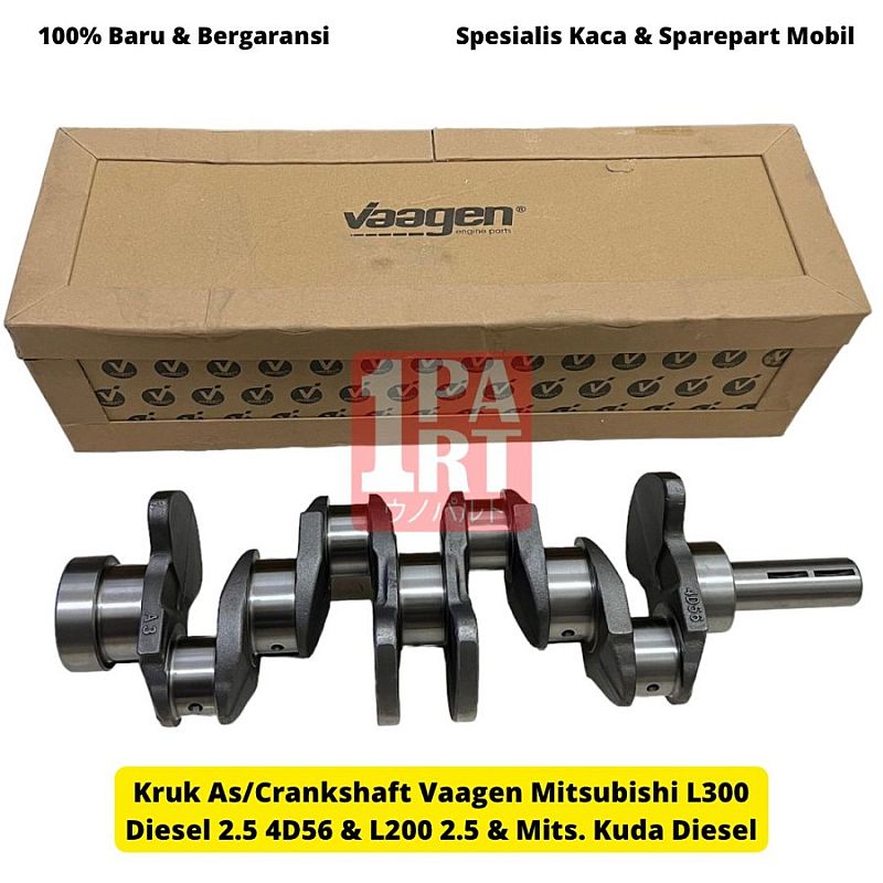 Kruk As / Crank Shaft Mitsubishi L300 / L 300 Kuda Diesel 2.5 (4D56) - foto 3