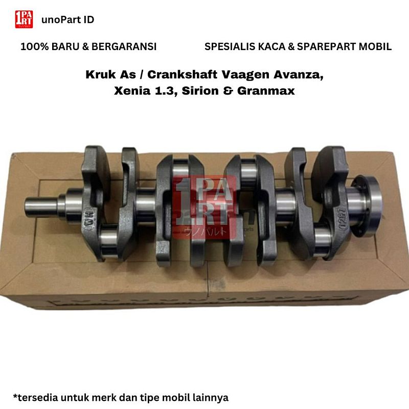 Kruk As / Crankshaft Vaagen Avanza, Xenia 1.3, Sirion & Granmax BARU - foto 3