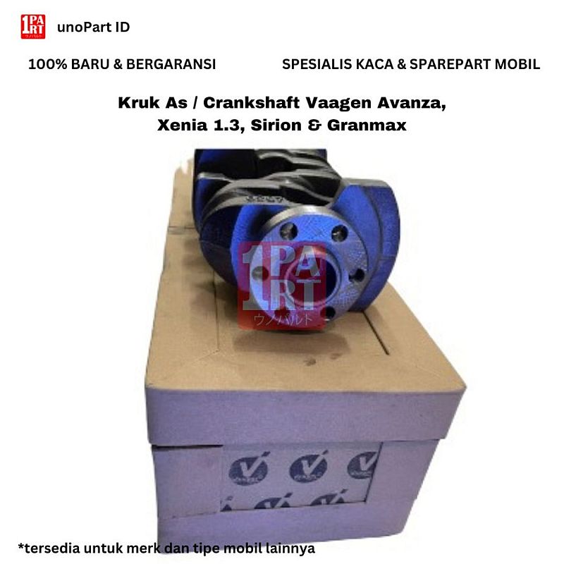 Kruk As / Crankshaft Vaagen Avanza, Xenia 1.3, Sirion & Granmax BARU - foto 4