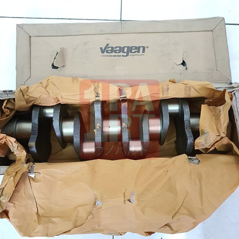Kruk As Crank Shaft Mesin C240 Forklift. Cek Youtube unoPartID - foto 5