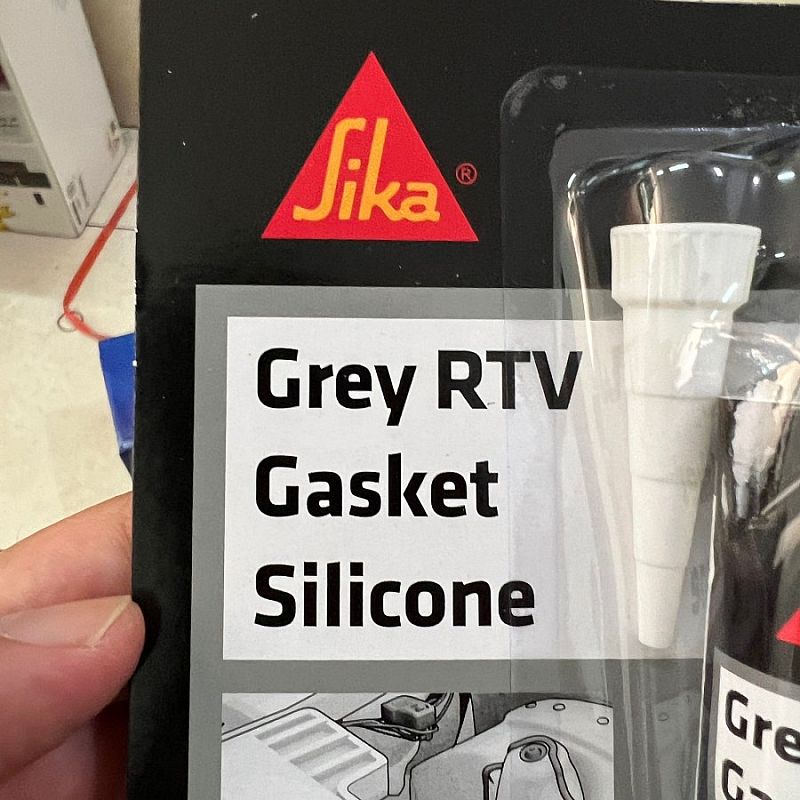 Lem Gasket Packing Recomen OEM Sika Sil Japan RTV Grey Super High Temp - foto 2