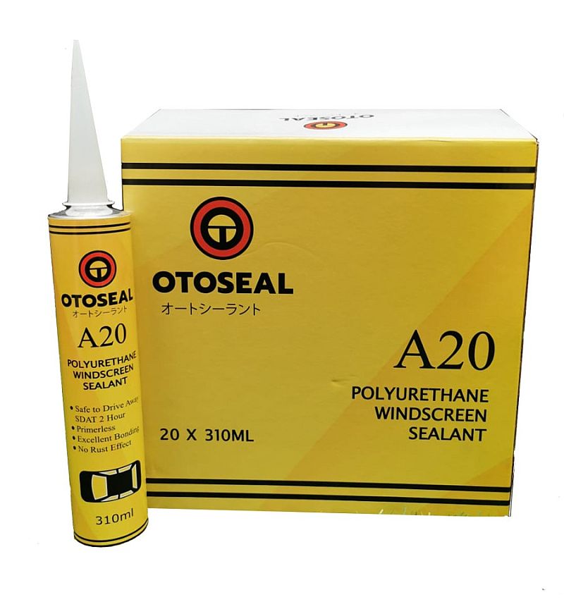 Lem Sealant Kaca Mobil Anti Karat Otoseal A20 Cukup 2 Jam Kering - foto 2