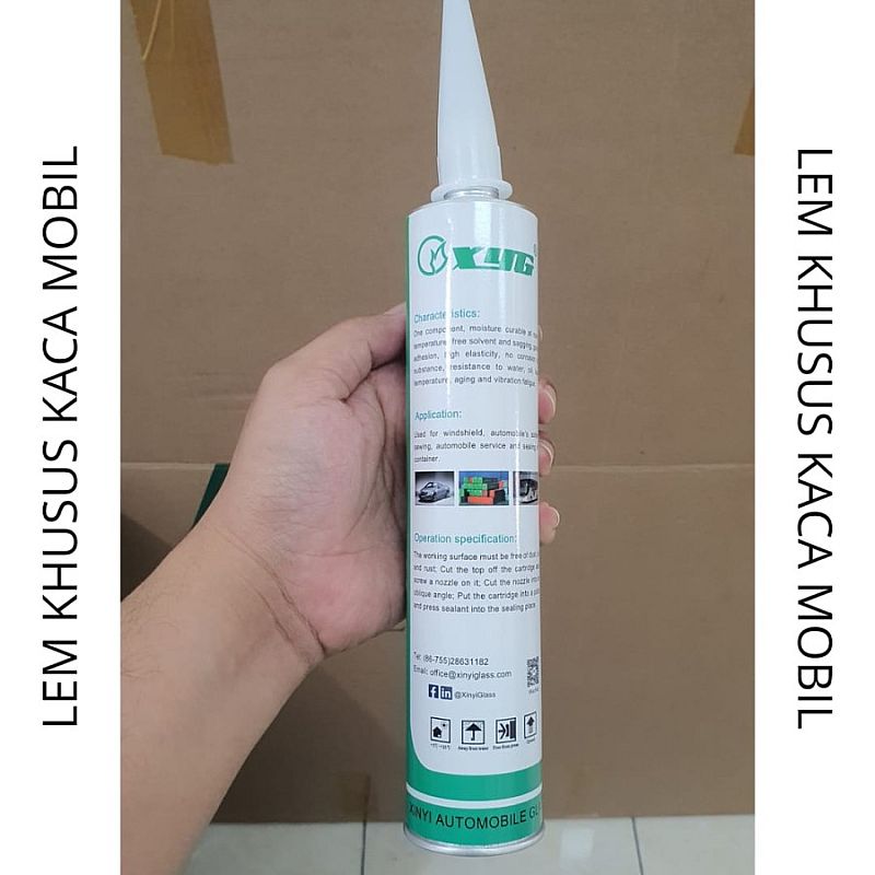 Lem Sealant Kaca Mobil Bus XYG 310 Polyuretahane Primerless - foto 2