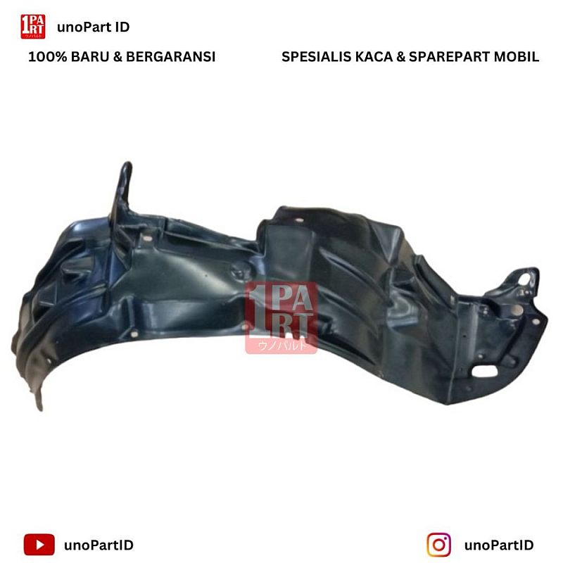 Liner Fender / Pelindung Spakbor Honda Brio Mobilio Kiri / Kanan - foto 4
