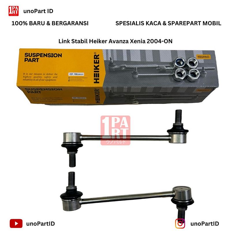 Link / Joint Stabil Heiker Toyota Daihatsu All New Grand Great New Xenia / Avanza / Xenia 2004-2021 SNI KAN OEM 48820-B0010 48820B0010 - foto 5