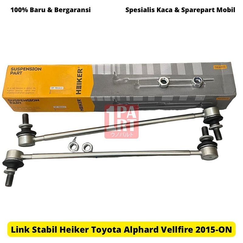 Link Joint Stabil Heiker Toyota Alphard ANH20 ANH30 AGH30 GGH30 08-23 / Harrier 13-ON Depan SNI KAN OEM 48820-42030 - foto 5