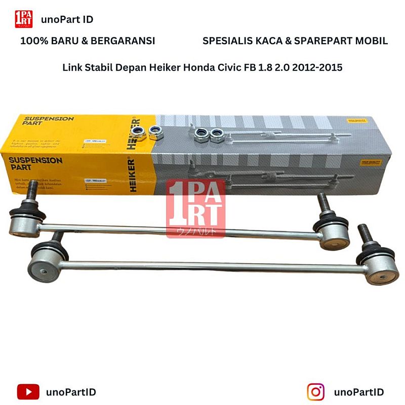 Link Joint Stabil Stabilizer Heiker Honda Civic FB 1.8 2.0 2012-2015 - foto 3