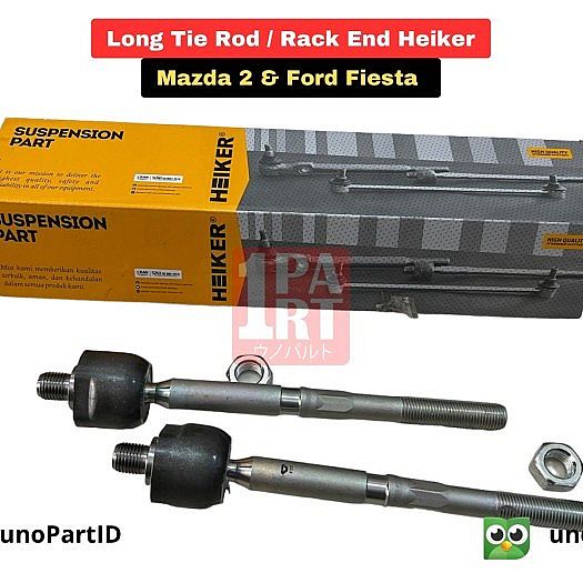 Long Tie Rod / Rack End Heiker Mazda 2 & Ford Fiesta 100% Baru - foto 2