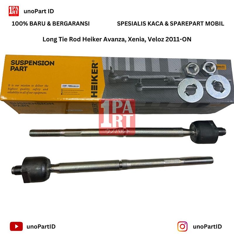 Long Tie Rod Rack End Grand Great All New Avanza Xenia 11-21 Veloz Gen2 Gen3 OEM 45503-BZ120 - foto 2