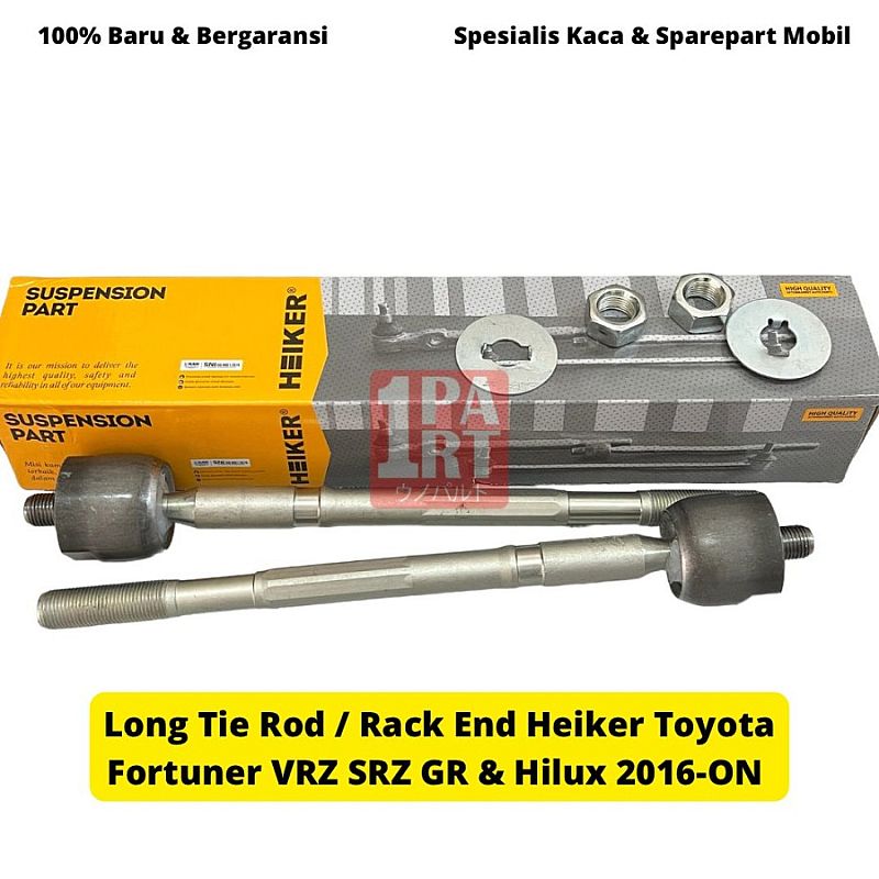 Long Tie Rod Rack End Heiker Toyota Fortuner VRZ SRZ GR & Hilux 16-UP - foto 3