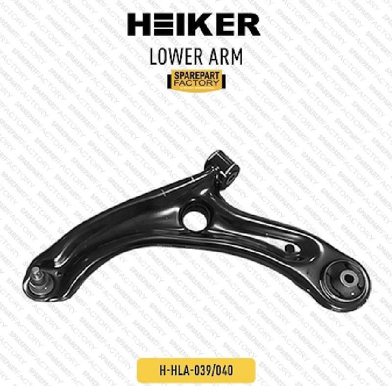 Lower Arm + Ball Joint + Bushing Heiker Honda Jazz GK5 / City GM6 2014-ON SNI KAN OEM 51350-T5A-J01 51360-T5A-J01 - foto 2