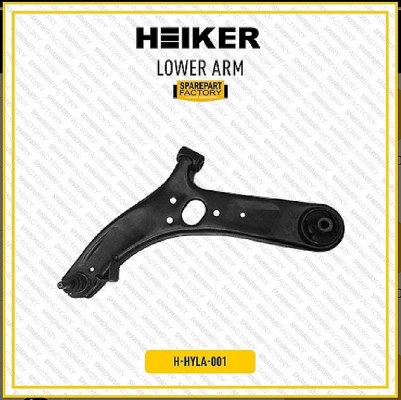 Lower Arm + Ball Joint Bushing  Heiker Hyundai Grand Avega 11-16 SNI KAN OEM 54501-1R000 54500-1R000 - foto 6