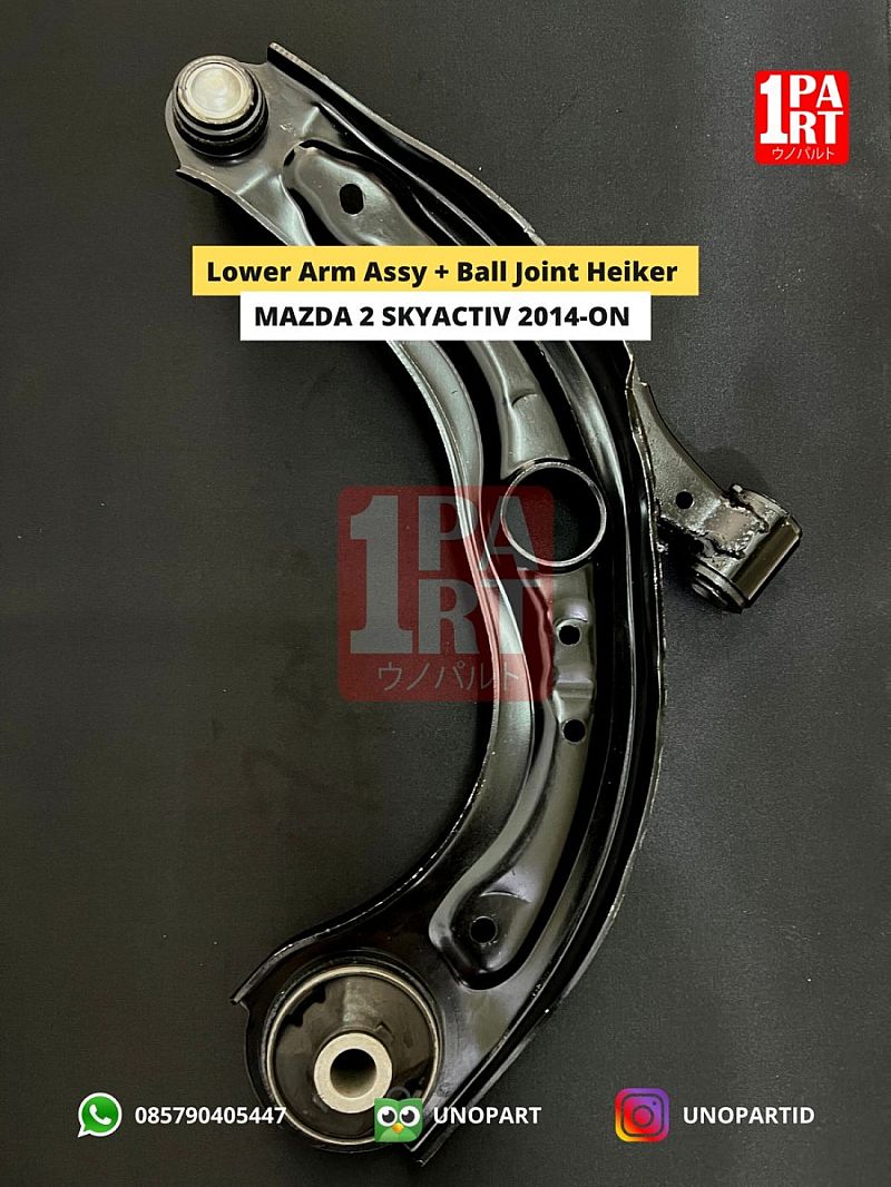 Lower Arm + Ball Joint Bushing Arm Heiker Mazda 2 Skyactiv 2014-ON - foto 4