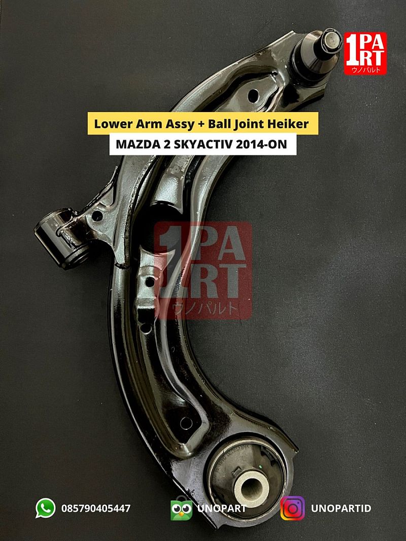 Lower Arm + Ball Joint Bushing Arm Heiker Mazda 2 Skyactiv 2014-ON - foto 3