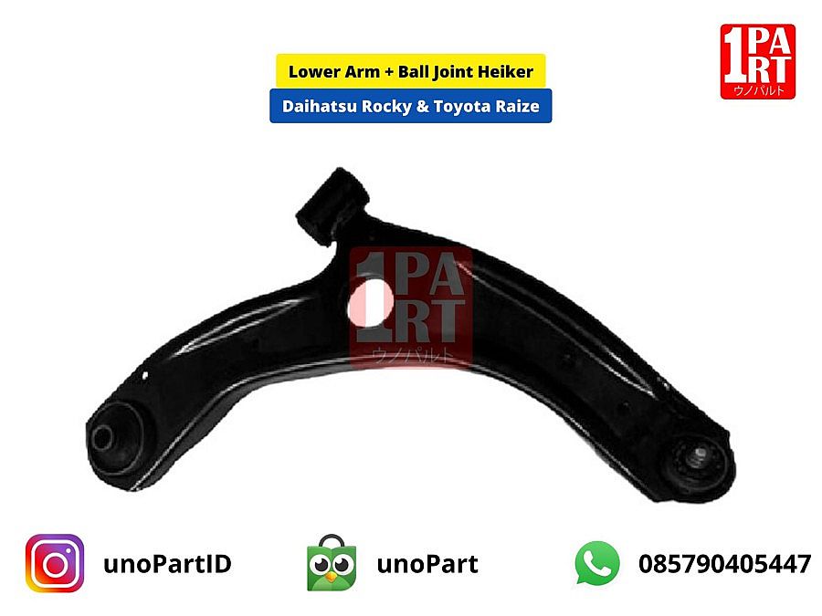 Lower Arm + Ball Joint Heiker Daihatsu Rocky & Toyota Raize TERBAIK - foto 3