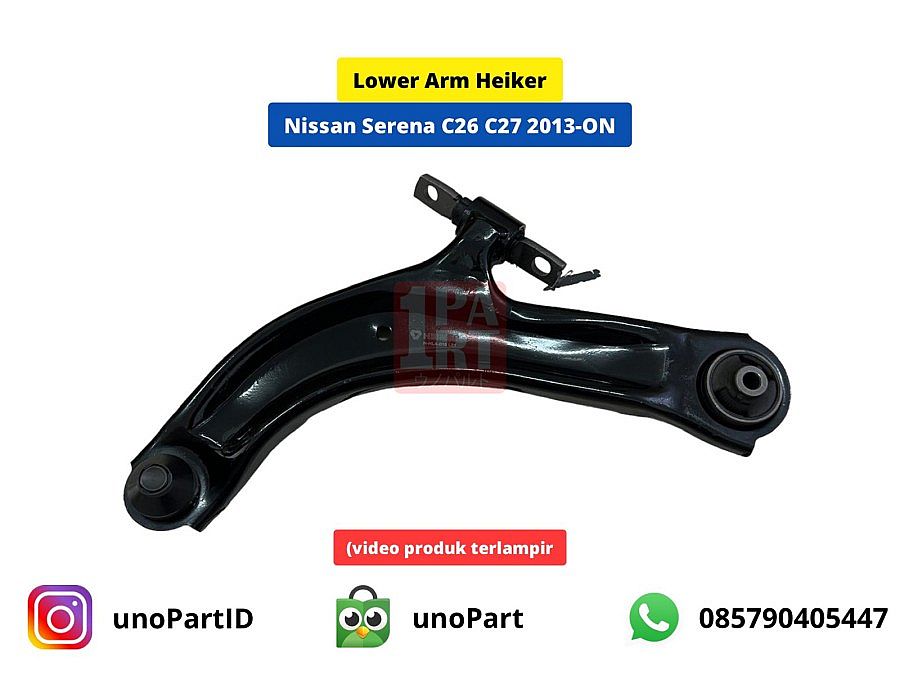 Lower Arm + Ball Joint Heiker Nissan Serena C26 C27 2013-ON Kiri/Kanan - foto 5
