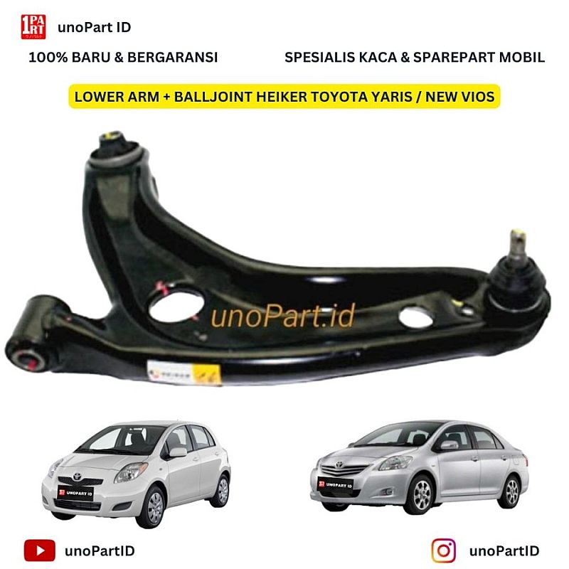 Lower Arm Assy Kiri Toyota Vios / Yaris 2006-2013 - foto 3