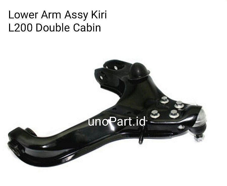 Lower Arm Sayap Bawah Komplit Bushing Ball Joint Assy Heiker Kanan atau Kiri Mitsubishi L200 Double Cabin SNI KAN OEM MR296268 MR296267 - foto 2