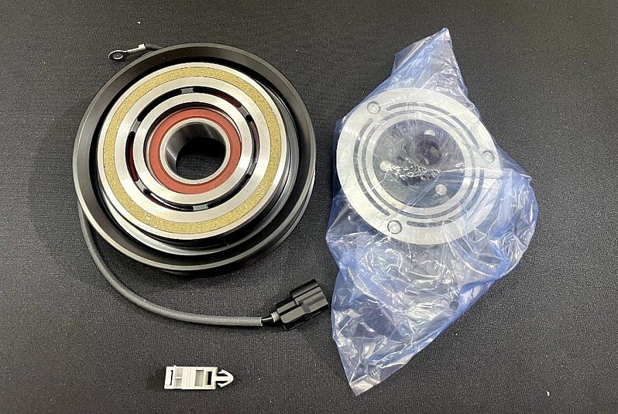 Magnet Clutch AC Mobil Honda Mobilio 2012-2020 / BRV 2016-2021 / HRV / Jazz RS GK5 / City GM6 Merk Yaruki unoPart ID 1Part - foto 4