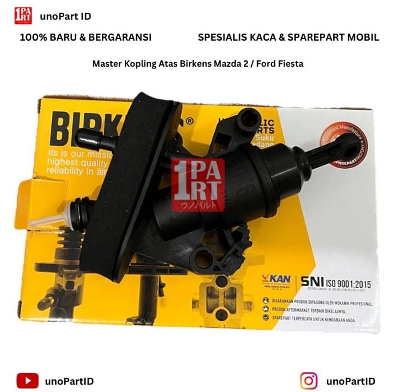 Master Kopling Atas Mazda 2 Old / Ford Fiesta Merk Birkens Cylinder Clutch Master Merk Birkens SNI KAN OEM Part No DRY0-41-990 - foto 3