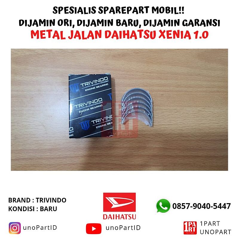 Metal Jalan Daihatsu Xenia 1.0 1000cc by Trivindo unoPart - foto 4