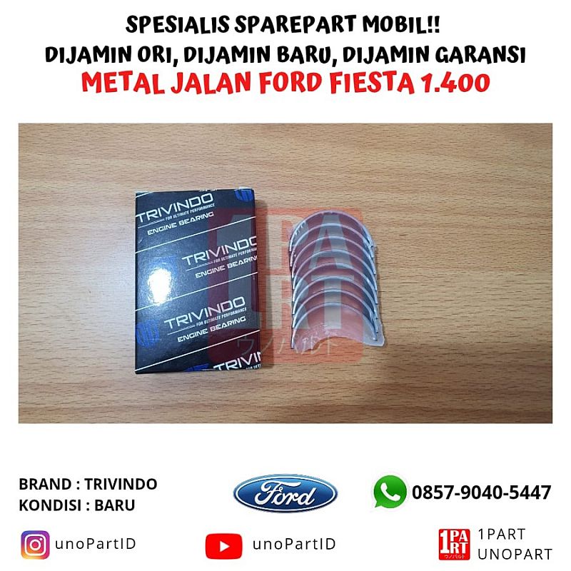 Metal Jalan Ford Fiesta 1.4 1400 by Trivindo unoPart - foto 2