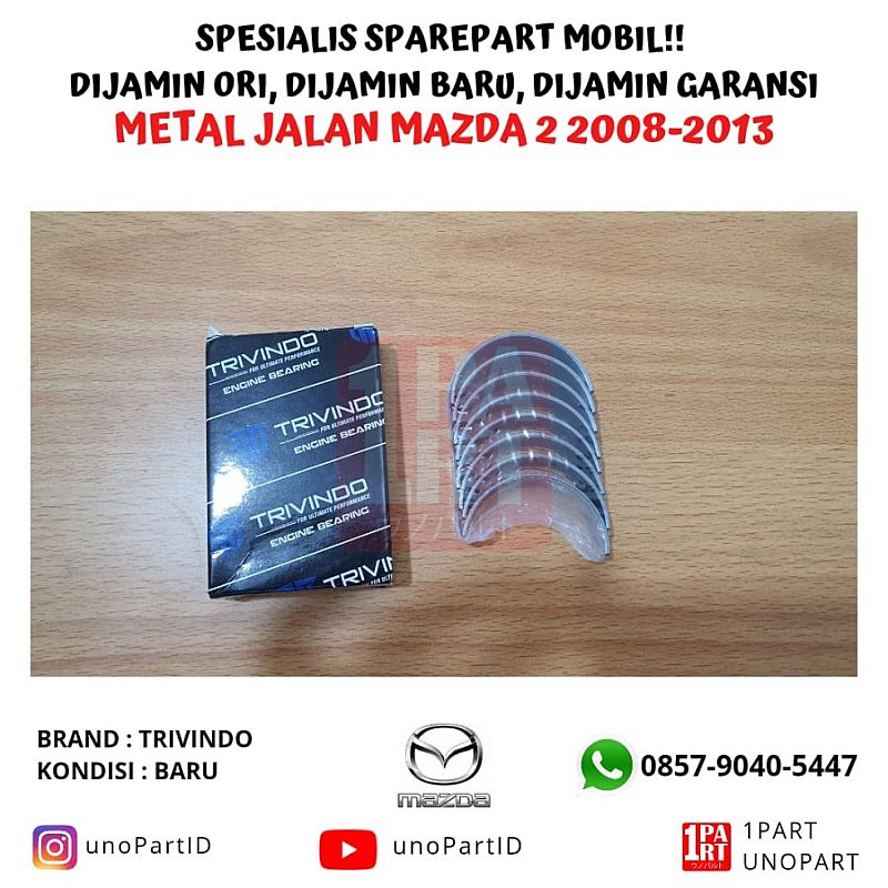 Metal Jalan Mazda 2 2008-2013 by Trivindo unoPart - foto 2