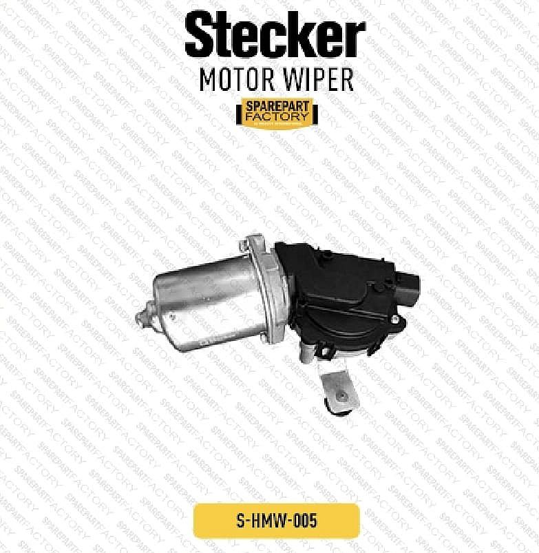 Motor Dinamo Wiper Stecker Honda Jazz RS GE8 SNI KAN OEM 2008-2013 76505-TFO-004 - foto 2