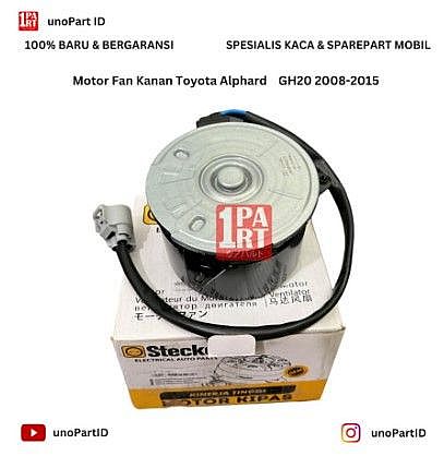 Motor Fan Radiator Kanan Stecker Toyota Alphard GGH20 3.5 2008-2014 SNI KAN OEM 16363-31180 1636331180 - foto 5