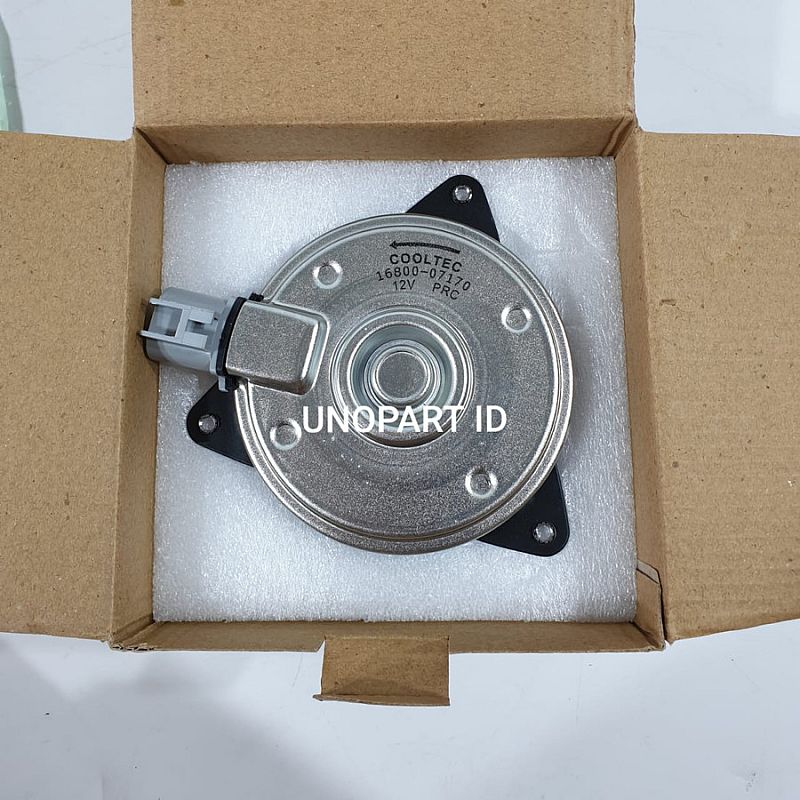 Motor Fan Toyota New Vios Original Replacement OEM No 16800-07170 - foto 2