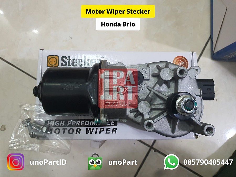 Motor Wiper Stecker Honda Brio CBU 2012-2014 OEM No 76505-TG1-T01 - foto 2