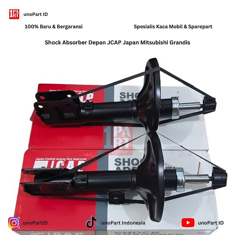 MR995259 / MR995260 Shock Breaker Depan Mitsubishi Grandis Merk JCAP Japan Shock Absorber by unoPart ID - foto 2