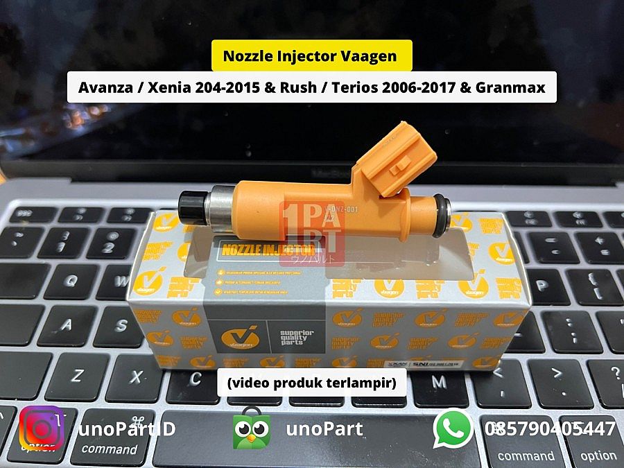 Nozzle Nozle Nozel Injector Injektor Vaagen Toyota Daihatsu Avanza Xenia 04-15 Gen1 Gen2 / Terios Rush Konde Gen1 Old 06-17 / Granmax Gran Grand Max Grandmax / Suzuki Ertiga Gen1 2012-2018 SNI KAN OEM - foto 4