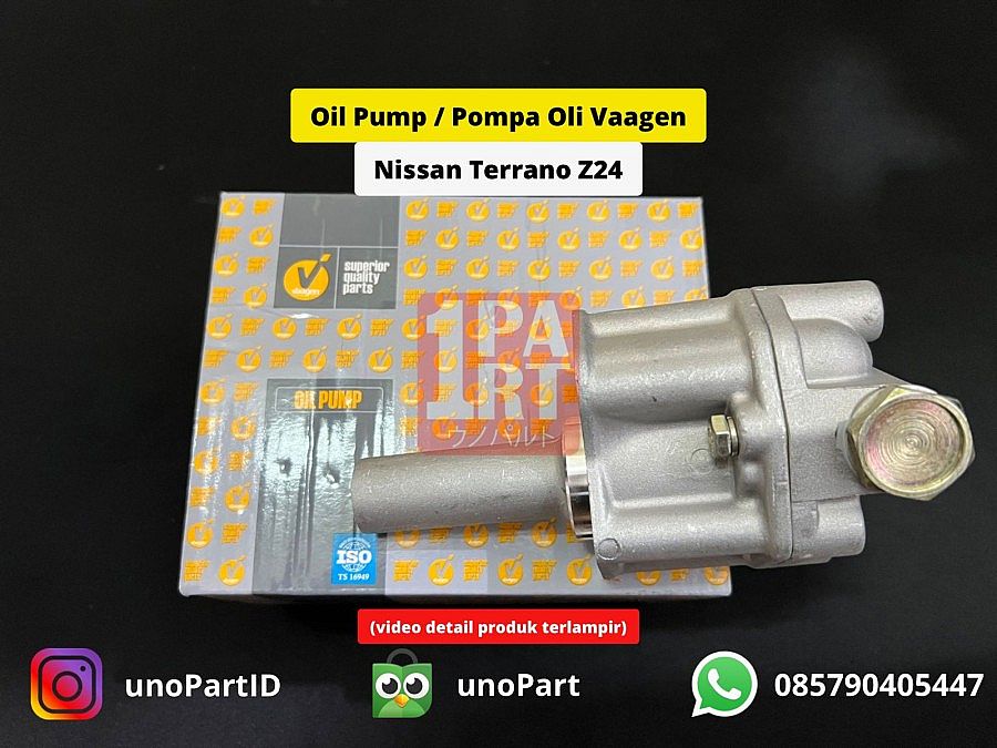 Oil Pump / Pompa Oli Vaagen Nissan Terrano Z24 OEM 15010-V03000 - foto 5