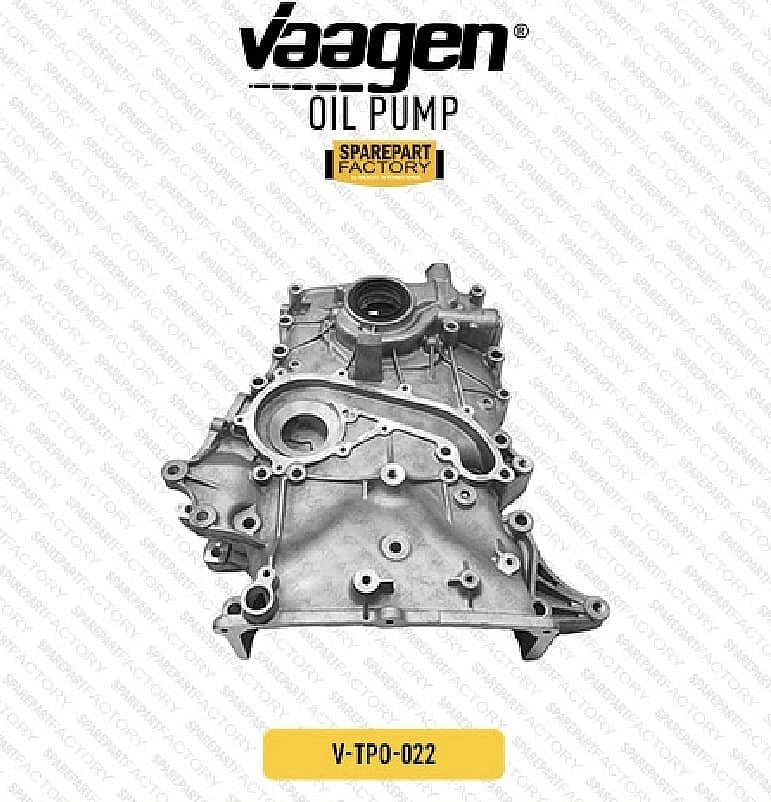 Oil Pump / Pompa Oli Vaagen Original Toyota Kijang Innova / Hilux Hi-Lux Hi Lux Single Cabin SC Bensin 04-15 - foto 4